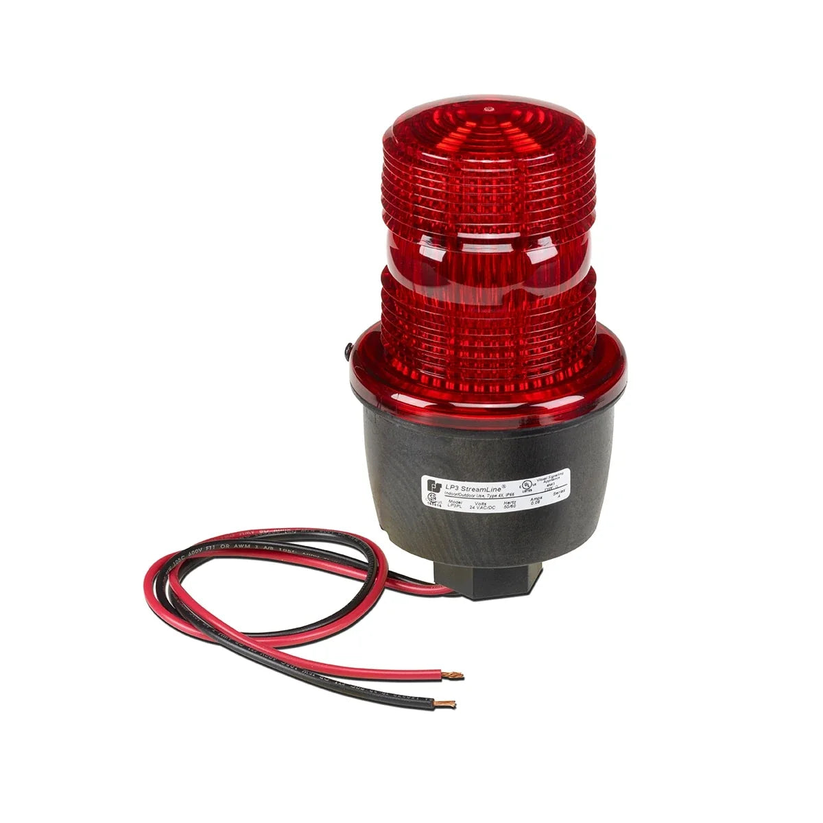 Federal Signal LP3PL-120R StreamLine® Low Profile LED Lights, Red