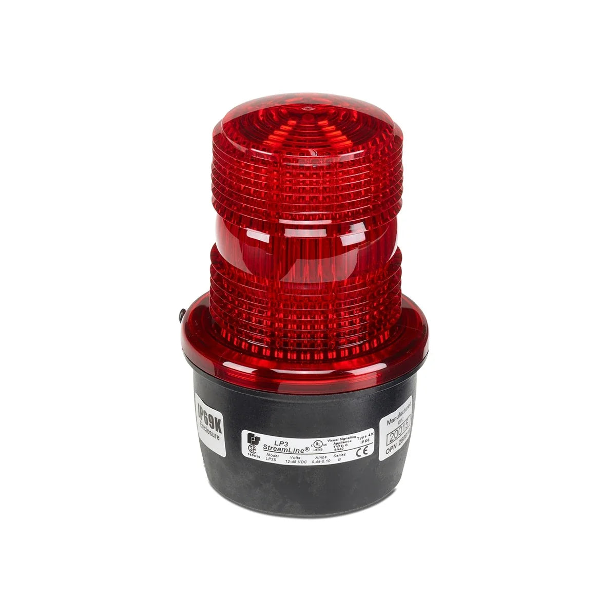 Federal Signal LP3S-012-048R StreamLine® Low Profile Strobe Lights, Red