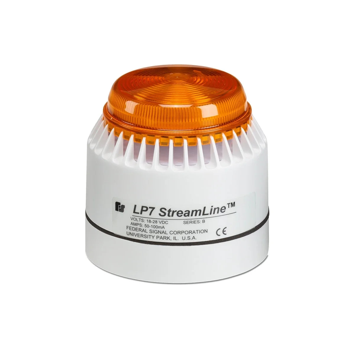 Federal Signal LP7-18-30A StreamLine® Low Profile Combination Sounders/Strobes, Amber