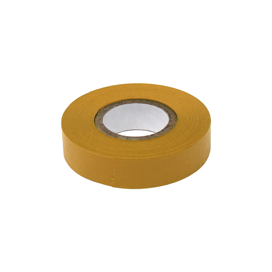 Globe Scientific LT-05X500T Labeling Tape 1/2" x 500" per Roll 6 Rolls/Box Tan