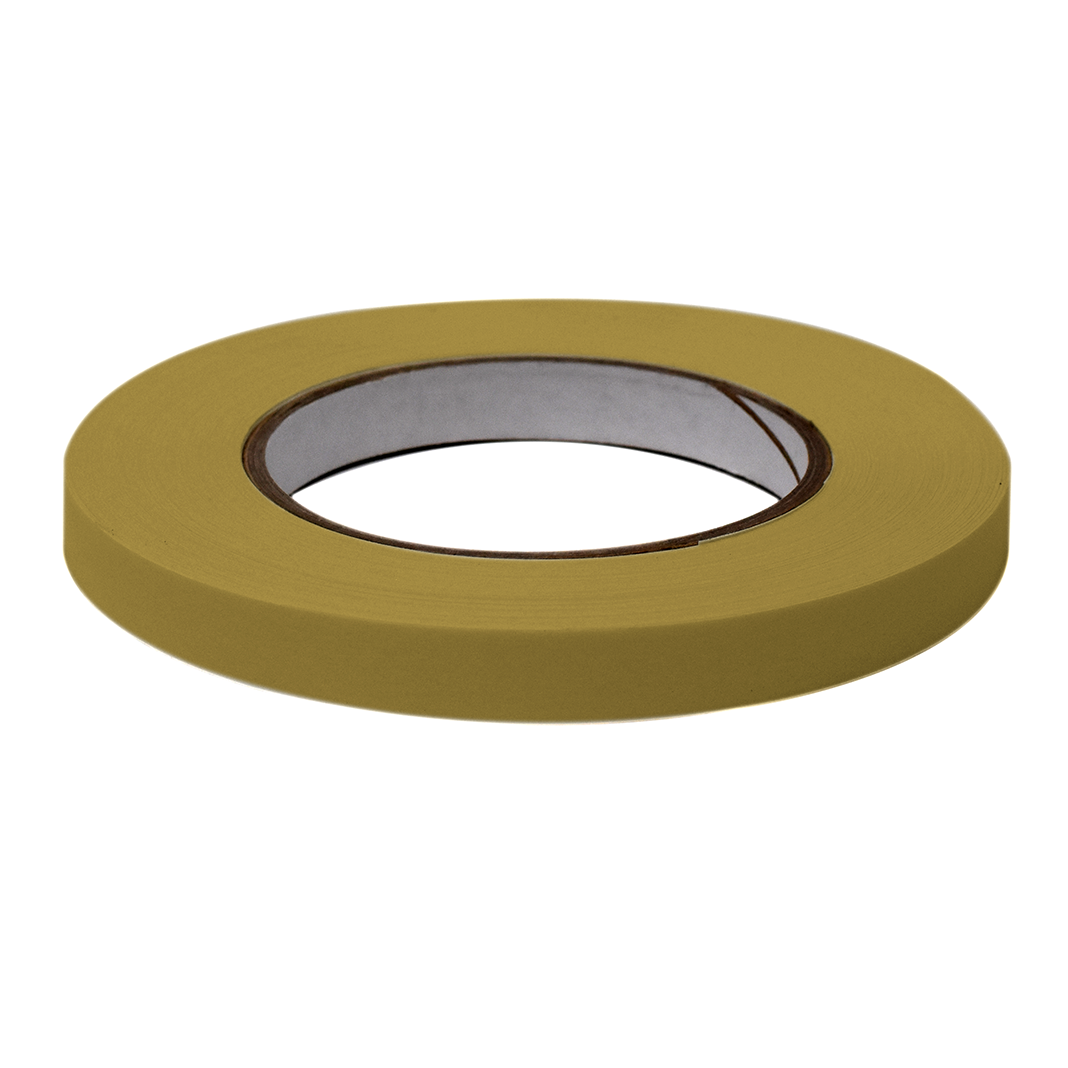 Globe Scientific LT-05X60GL Labeling Tape 1/2" x 60yd per Roll 6 Rolls/Case Gold