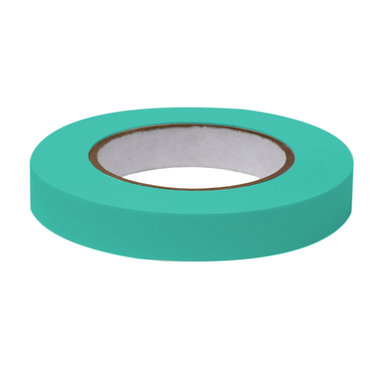 Globe Scientific LT-075X60A Labeling Tape 3/4" x 60yd per Roll 4 Rolls/Case Aqua