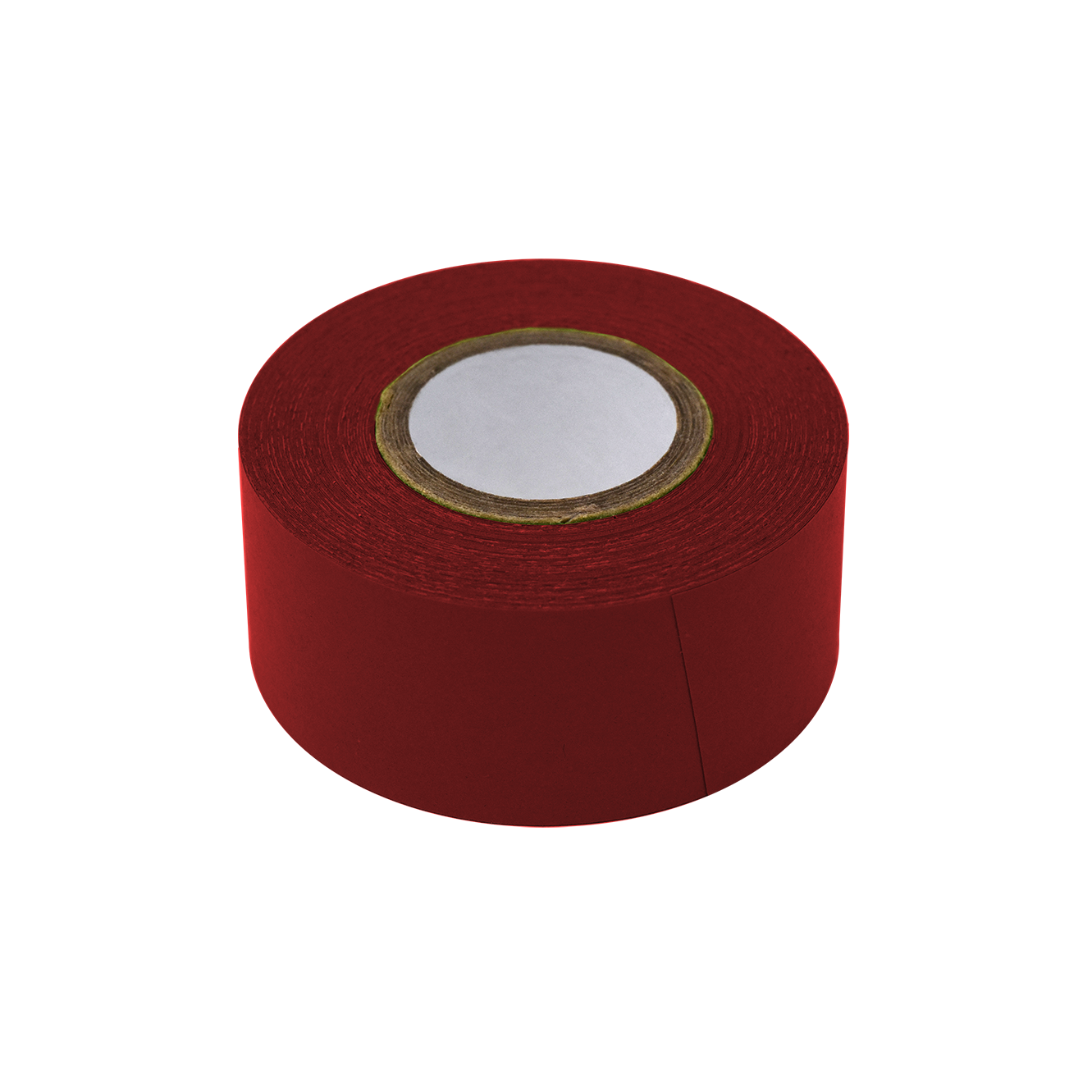 Globe Scientific LT-1X500DKR Labeling Tape 1" x 500" per Roll 3 Rolls/Box Dark Red