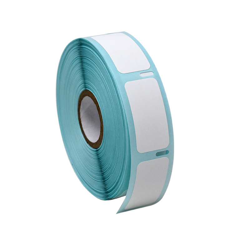 Globe Scientific LTC-38X19W Label Roll Cryo Direct Thermal 38x19mm for Large Vials and Tubes White