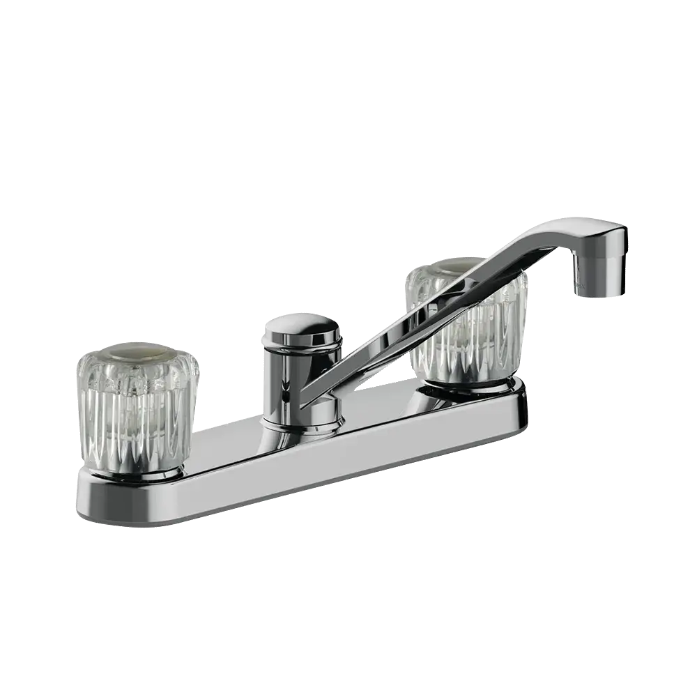 Matco-Norca LV-202C Leverage Two Handle Kitchen Faucet, Chrome