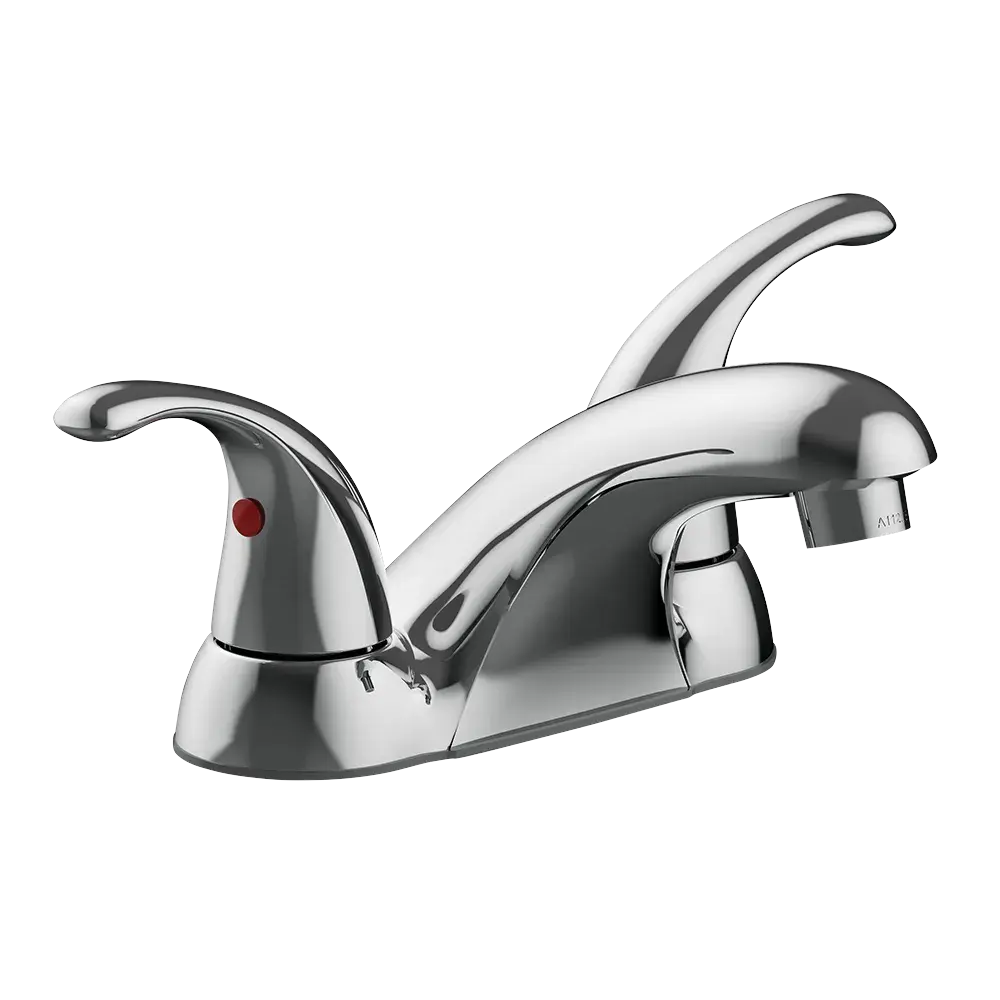 Matco-Norca LV-400CL Leverage Two Handle Ceramic Valve Lavatory Faucets, Chrome