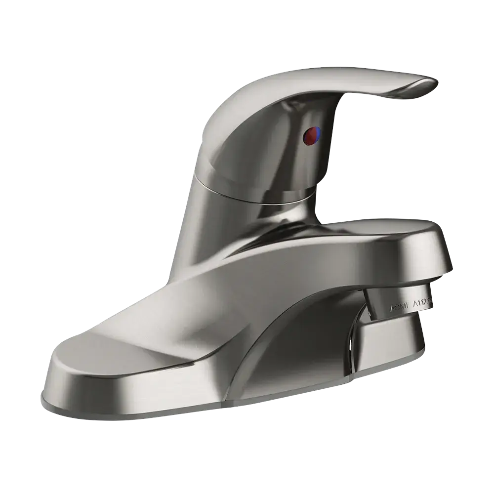 Matco-Norca LV-505BNP Leverage Single Handle Washerless Valve Lavatory Faucets, Brushed Nickel