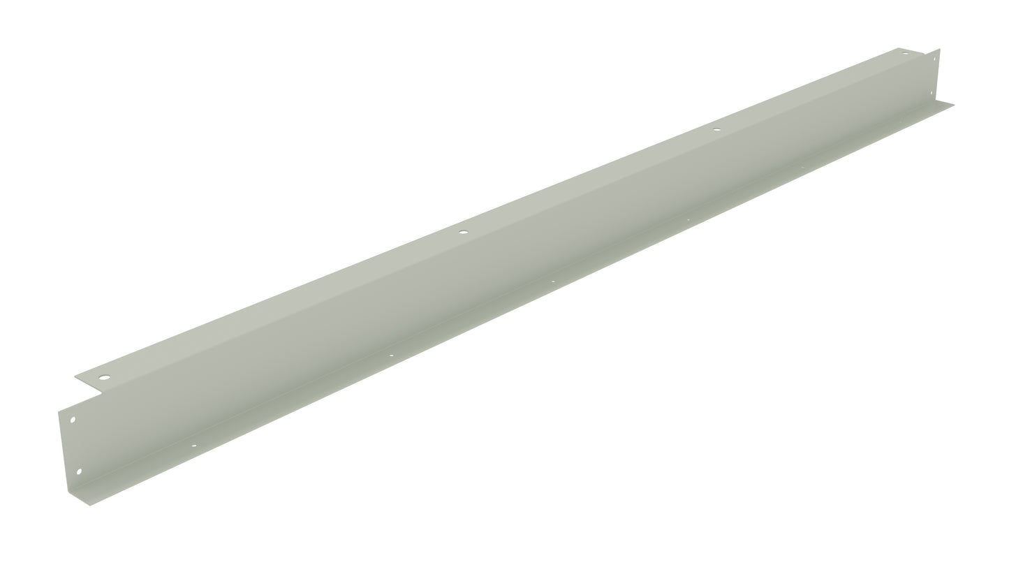 Tennsco LZBA-72 72" Wide Locker Z-Base Front
