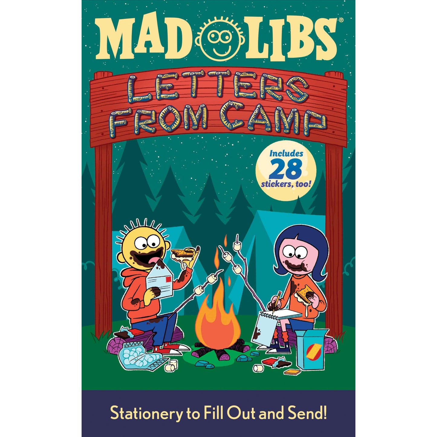Paradise Clay PGN514 Letters from Camp Mad Libs - Book