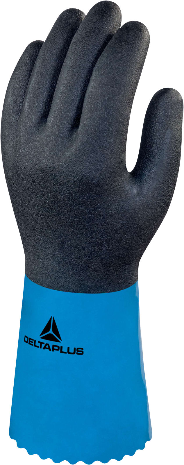 Delta Plus VV836BL11 VV836 CHEMSAFE PLUS Glove, 11 (2XL)