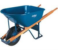JACKSON PROFESSIONAL TOOLS M6T22 6Cu. Ft. Contractor Wheelbarrow