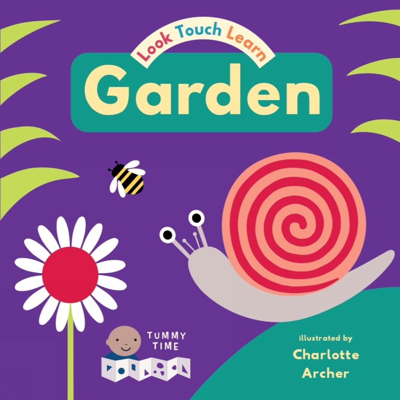 Paradise Clay CPB020 Look, Touch, Learn: Garden - Board Book