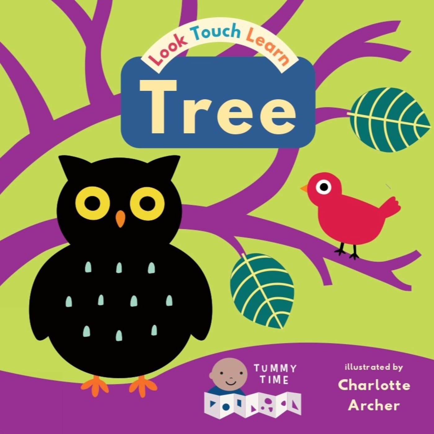 Paradise Clay CPB019 Look, Touch, Learn: Tree - Board Book
