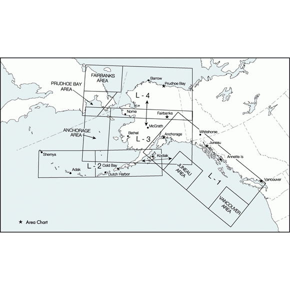 Paradise Clay FAAELAKSET FAA Chart: Enroute Low Altitude ALASKA FULL SET