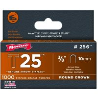ARROW FASTENER 259 25916 T25 Staples 9/16"1000/Pk (1 PK)