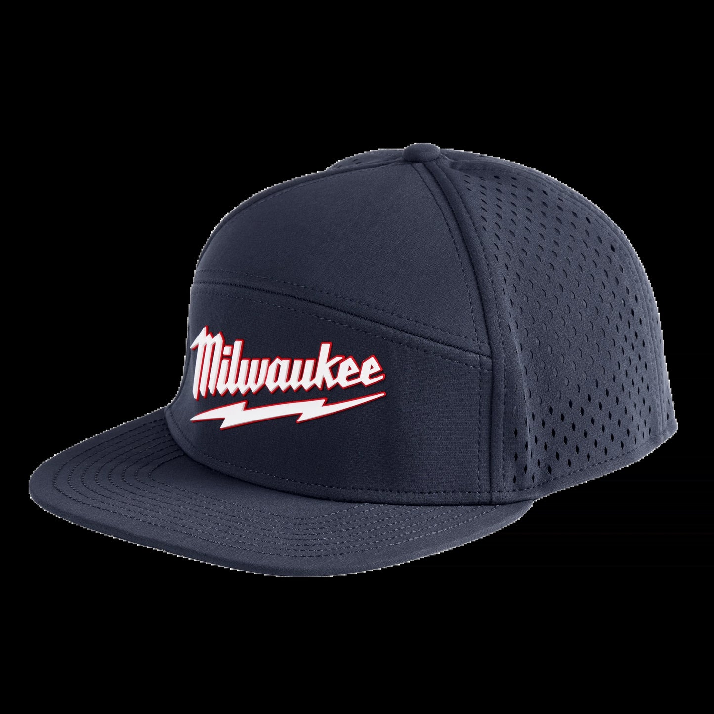 Milwaukee Tool M771U Flat Brim Snapback (Blue), 1 EA