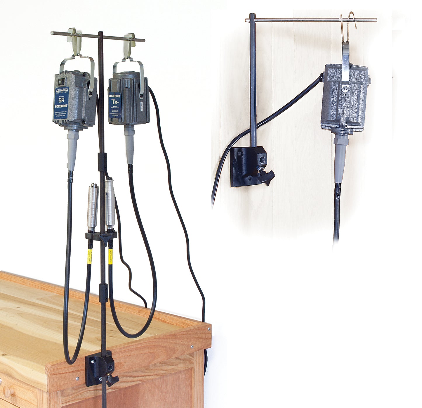 Foredom MAMH-2 Motor Hanger, 3 Piece, Mabc-2