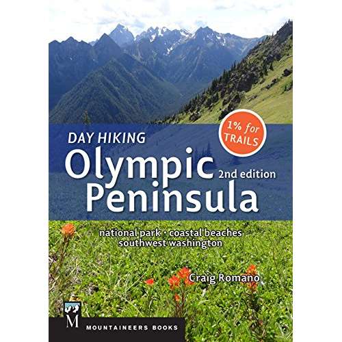Paradise Clay MOU118 Day Hiking Olympic Peninsula, 2nd Edition - Book