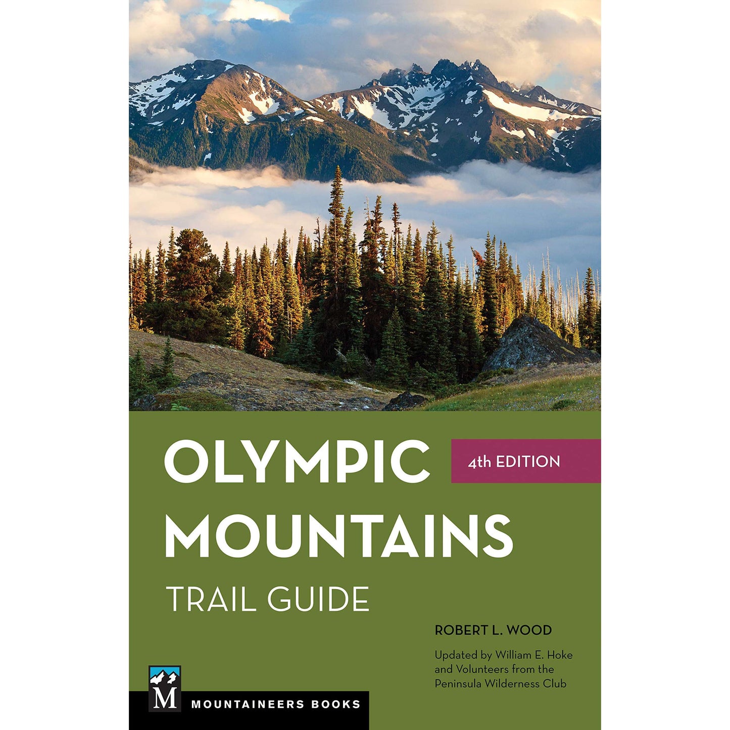 Paradise Clay MOU116 Olympic Mountains Trail Guide: National Park and National Forest - Book
