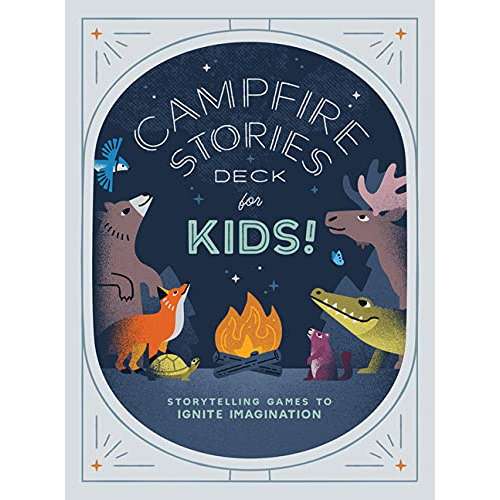 Paradise Clay MOU128 Campfire Stories Deck--For Kids!: Storytelling Games to Ignite Imagination