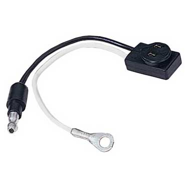 Peterson B160-491 Plug, Led W/ #10 Ring Terminal & .180 Bullet Terminal 8″ Leads, Bulk Pack