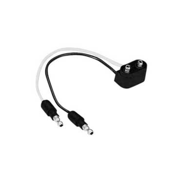 Peterson B162-493 Plug, Led Marker Lamp, W/ 2 .180 Bullet Terminal, 6″ Leads, Bulk Pack