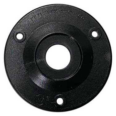 Peterson B176-19 Adapter Flange, Black 2″, Bulk Pack