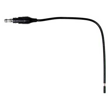 Peterson B176-494 Lead Wire, Black W/ .180 Male, 7.5″, Bulk Pack