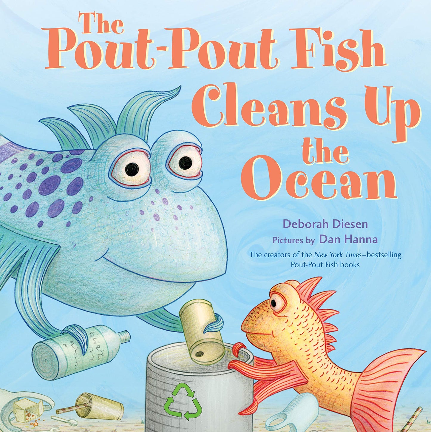 Paradise Clay MPS211 The Pout-Pout Fish Cleans Up the Ocean - Book