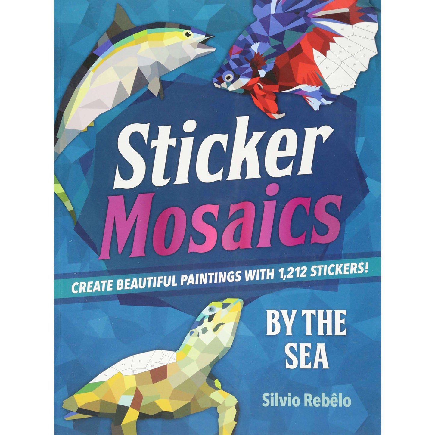 Paradise Clay MPS222 Sticker Mosaics: By the Sea - Book