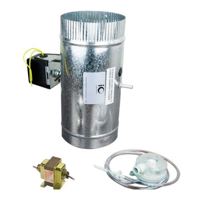 iO HVAC Controls MUA-14 Make-Up Air Damper Kit 14"
