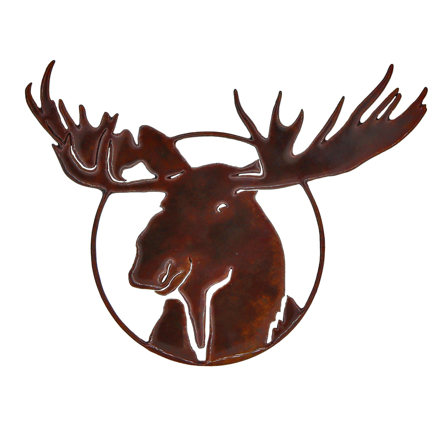 Paradise Clay CMG097 Mangy Moose logo - Magnet