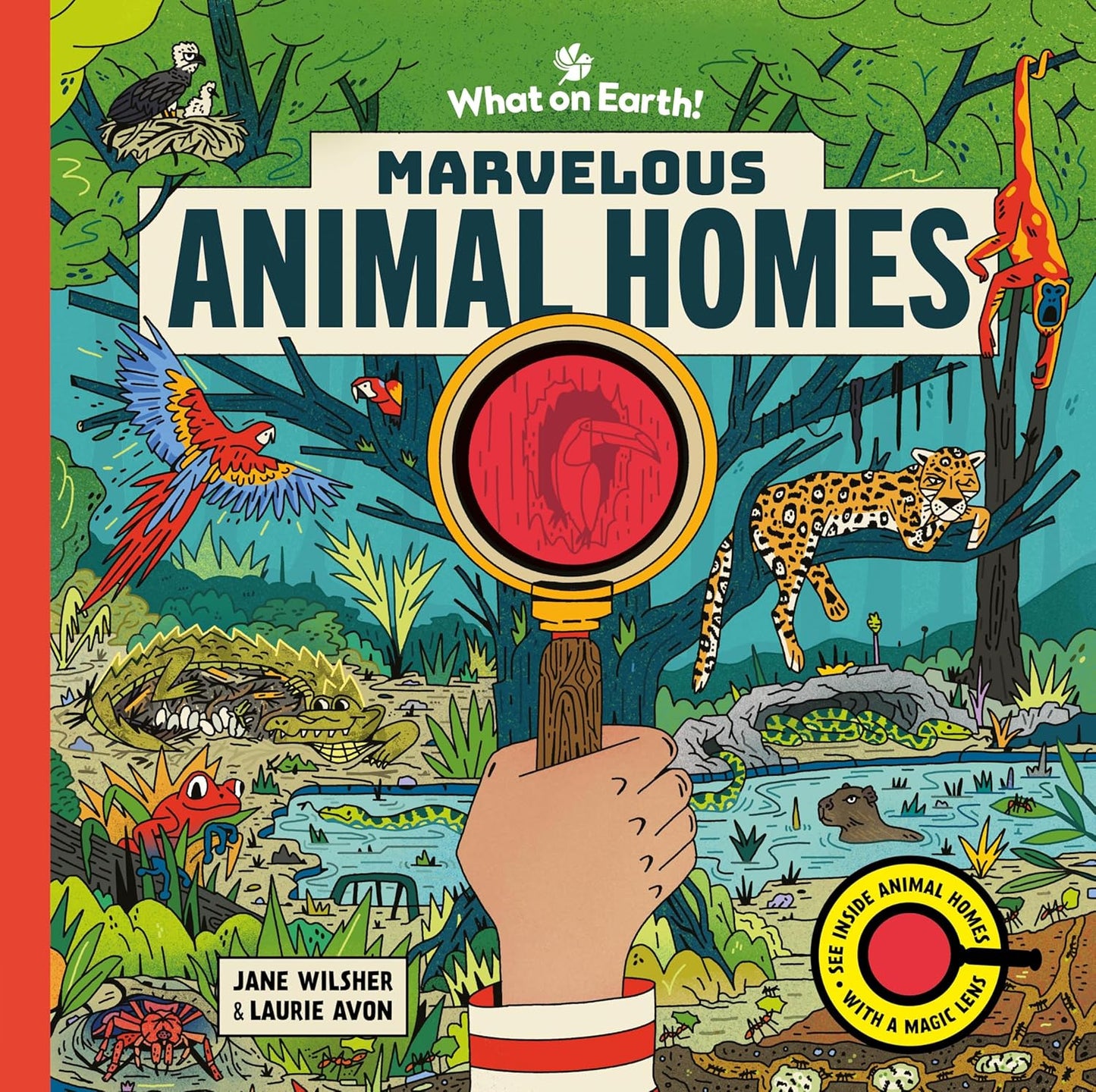 Paradise Clay IPS365 Marvelous Animal Homes: A Magic Lens Book