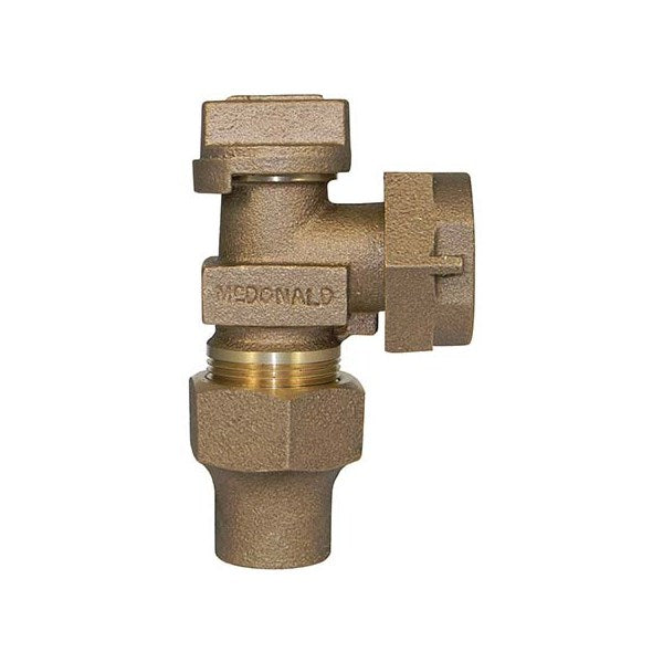 A.Y. McDonald 5124-181 74602L 1 Ang Plug Vlv Flare L/Nt X Meter -Nl