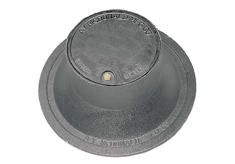 A.Y. McDonald 4174-017 74M3W Frame 20 - Rec Cvr 11.5 W/Plastic Inner Lid