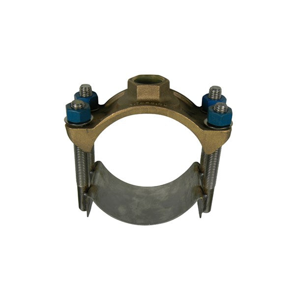 A.Y. McDonald 4148-317 3846 18X2 Ss Wd Strap Sdl 19.50-20.50Xfnpt