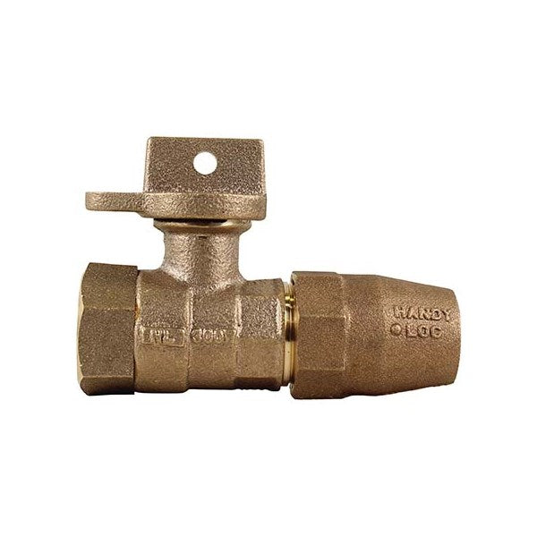 A.Y. McDonald 5141-473 76112Wh 1X3/4X1 Ball Curb L/Chk Ctsxfnpt - Nl