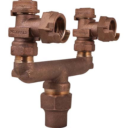 A.Y. McDonald 5127-398 709Ucaw 1X02X7.5 U-Branch W/Apvs Flarexyoke-Nl