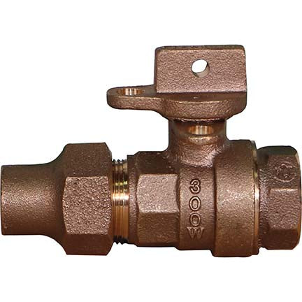 A.Y. McDonald 5142-414 761021W 3/4 K-Style Ball Valve- Ksty X Flare - Nl