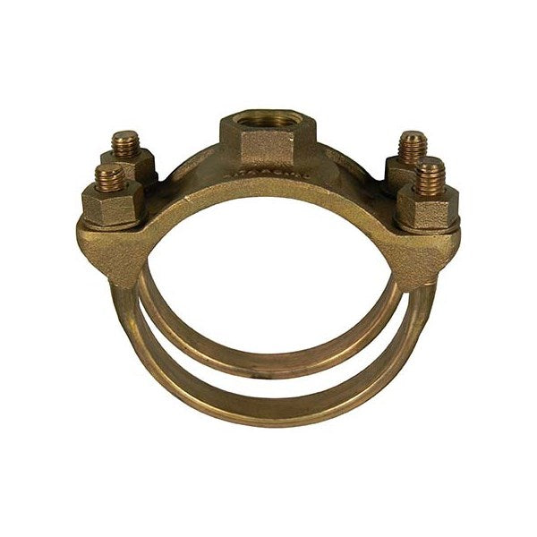 A.Y. McDonald 4148-027 3826 6X1 1/2 Dbl Brz Bale Sdl 6.84-7.50Xfnpt