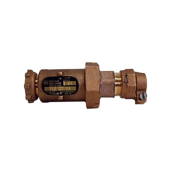 A.Y. McDonald 5135-251 711-3Yc 23 Inline Dlchk 5/8 Yokex3/4 Cts-Nl