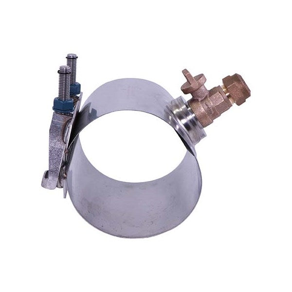 A.Y. McDonald 5992-068 78423-0690-3Tfbqa Integral Ball Valve Saddle 6.90 X 3/4 Anode Cts