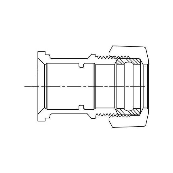 A.Y. McDonald 5149-492 720-4T4 Dp Endpiece - 1 Dp X 1 Cts - Nl