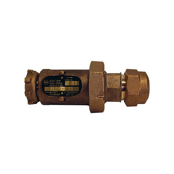 A.Y. McDonald 5134-049 711-3Yr 33 Inline Dlchk 3/4 Yokex3/4 Cts-Nl