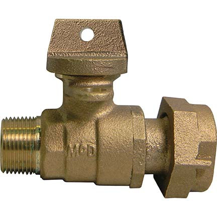 A.Y. McDonald 5132-459 76107Mw 3/4X5/8X3/4 Ball Valve Mnpt X Meter - Nl