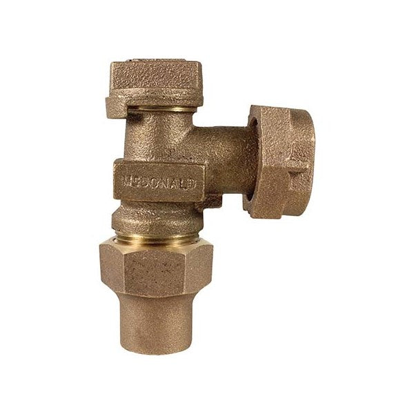 A.Y. McDonald 5124-174 74602 1 Angle Plug Valve Flarexmeter -Nl