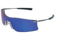 MCR SAFETY T411G Rubicon Metal Temple Safety Glasses Emerald Lens