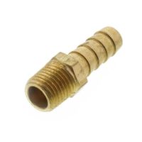 Jones Stephens G25064 3/8" x 1/4" Brass Hose Barb x MIP Adapter