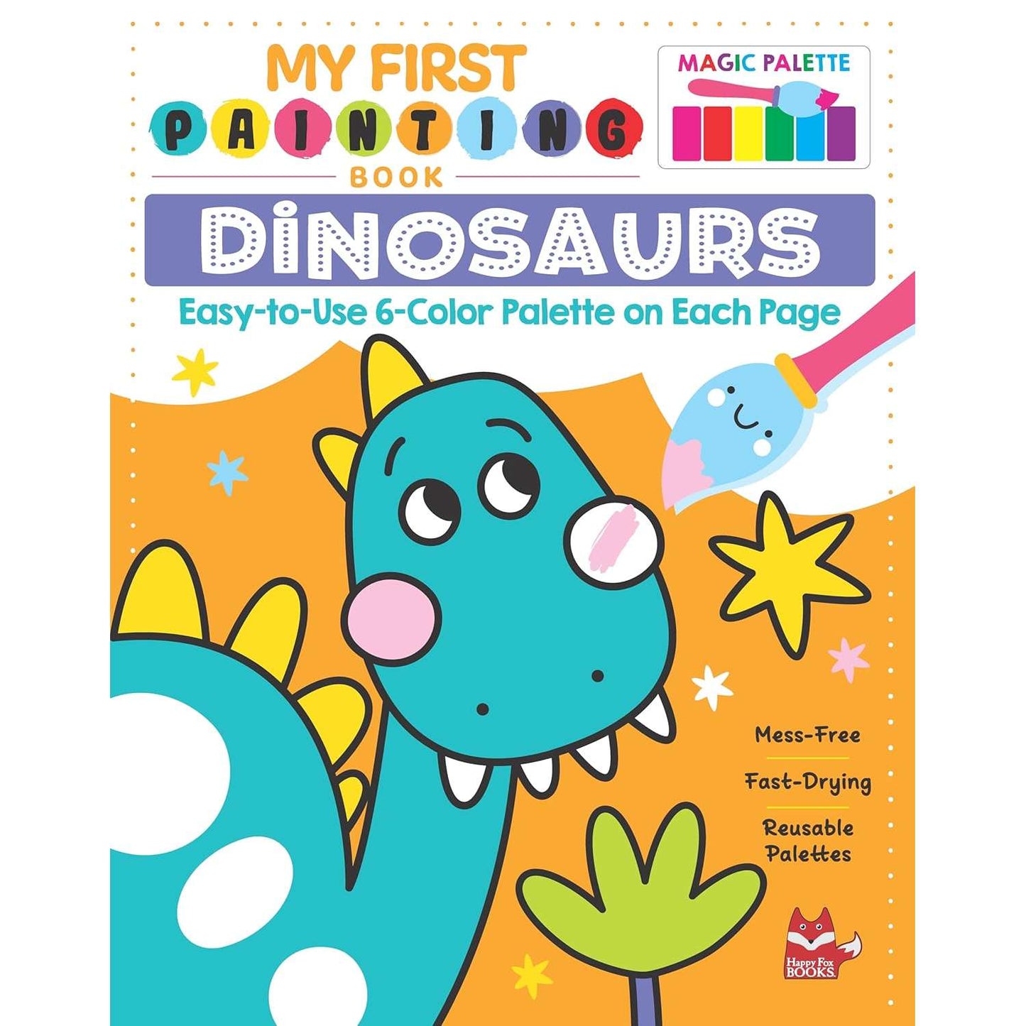 Paradise Clay FCP130 My First Painting Book: Dinosaurs - Book
