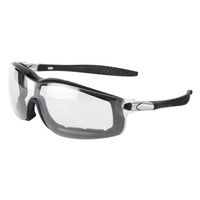 MCR SAFETY RT110AF Rattler Blk Frm Clr Lensaf